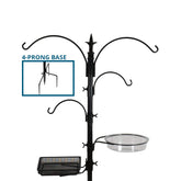 Bird Feeding Bath Station (4 Prongs) - Sorbus Home